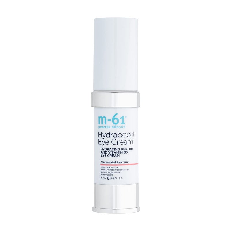 m-61 Hydraboost Eye Cream | Moisturizing, Firming Undereye Cream with Hyaluronic, Glycolic, Vitamin B5, and Peptides. Dermatologist Tested with Clinical Trial Results. For All Skin Types - 0.5 Fl Oz - Image 1